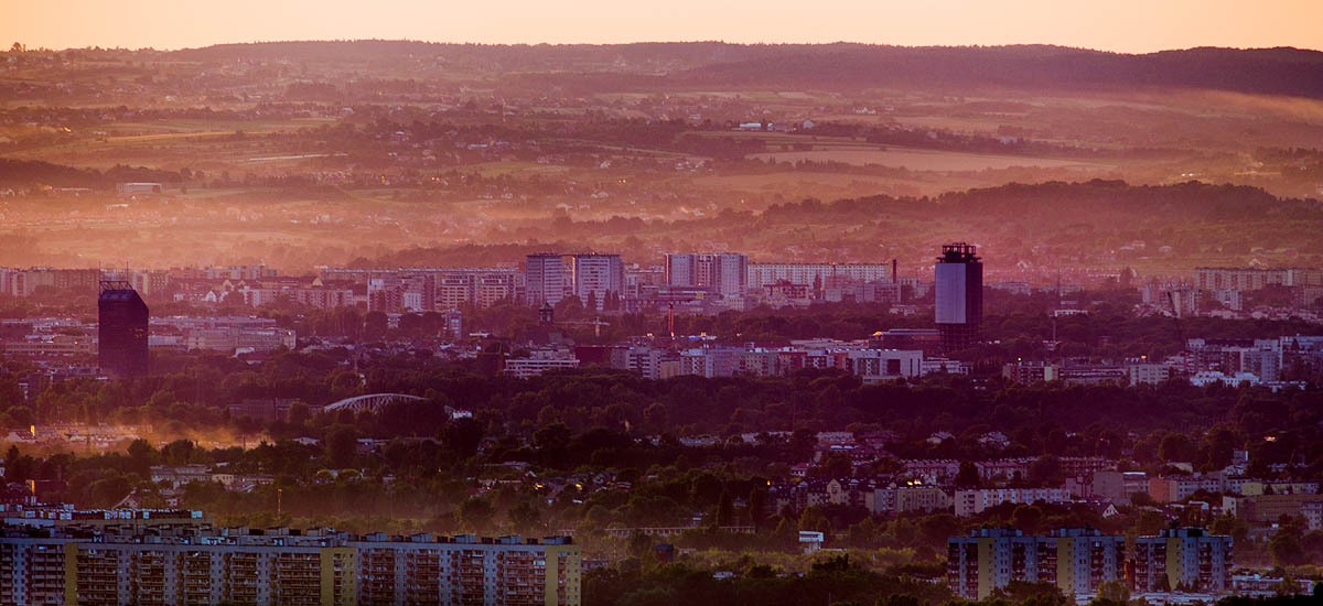 Kraków z Chorągwicy