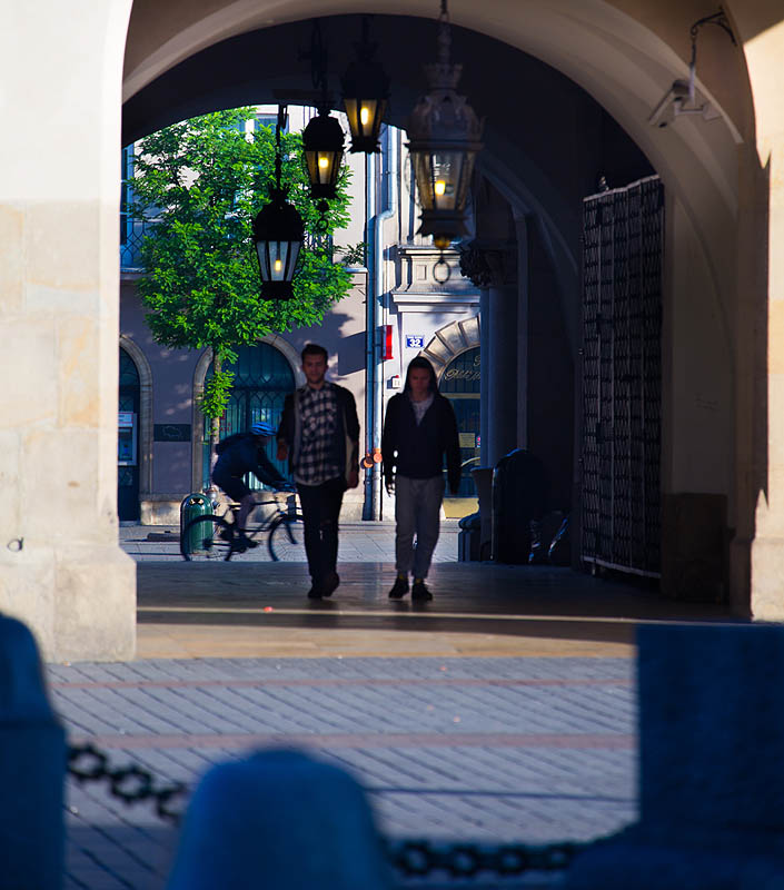 Rynek, Krak�w o �wicie