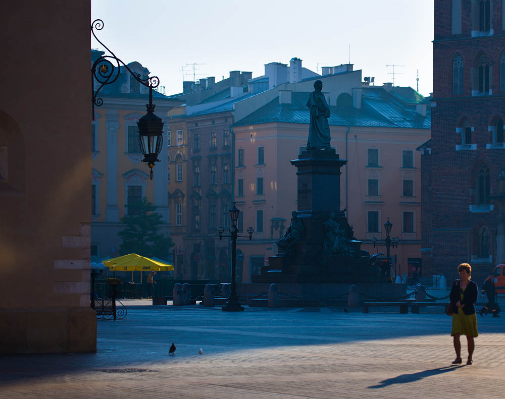 Rynek, Krak�w o �wicie
