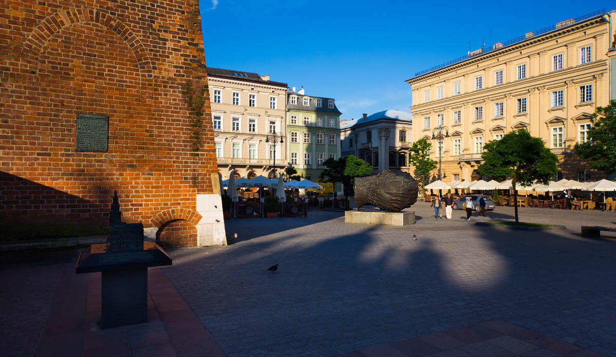 Rynek, Krak�w o �wicie