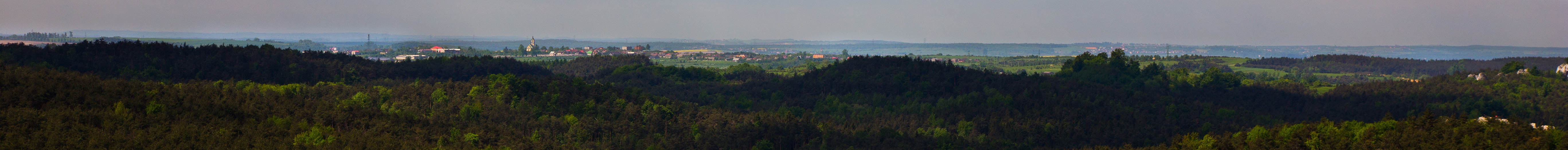 Widok z Góry Zborów