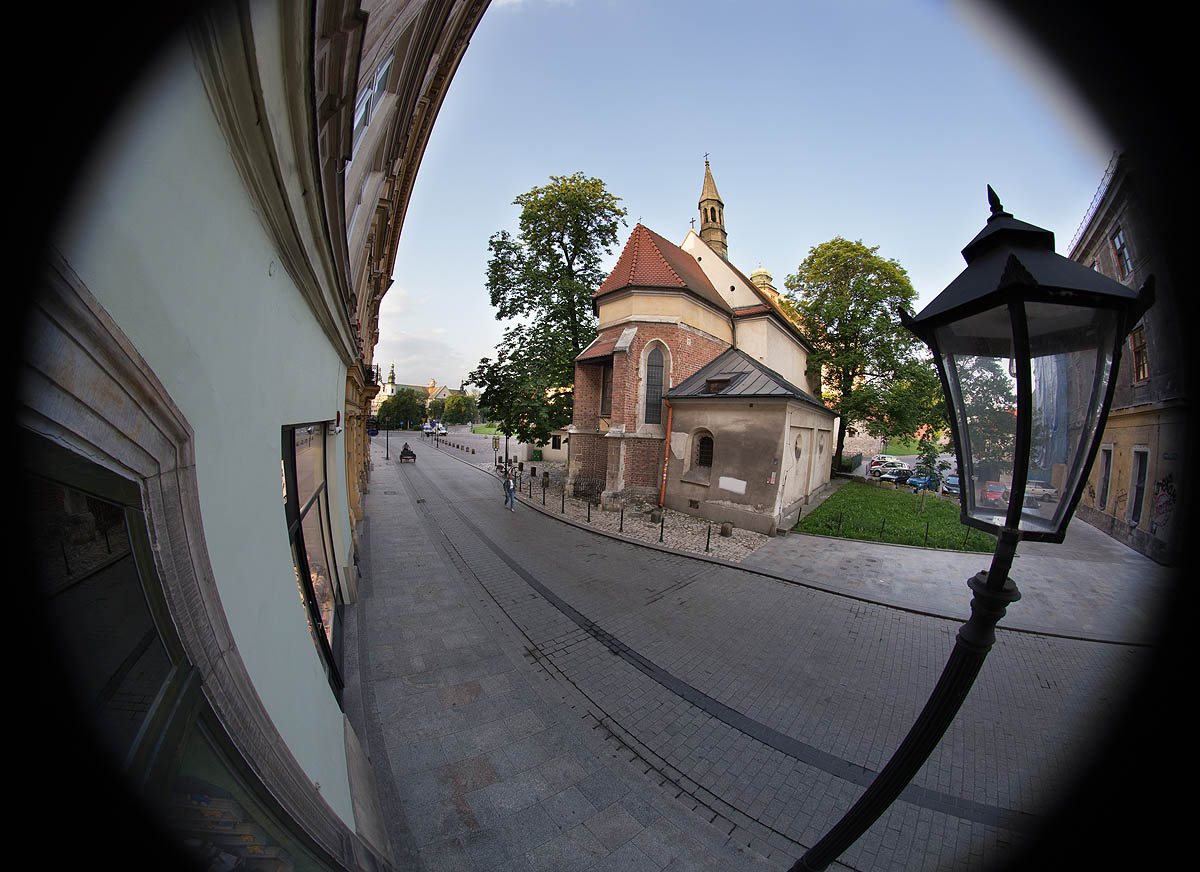 Krak�w, Ko�ci� �w. Idziego, Fish Eye