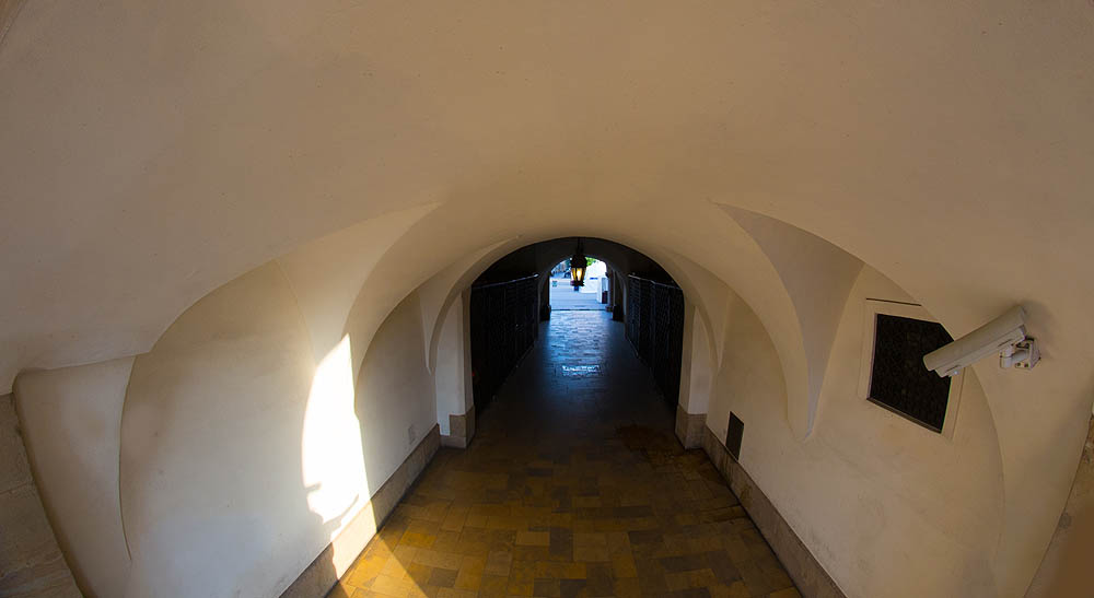 Krak�w, Sukiennice, Fish Eye
