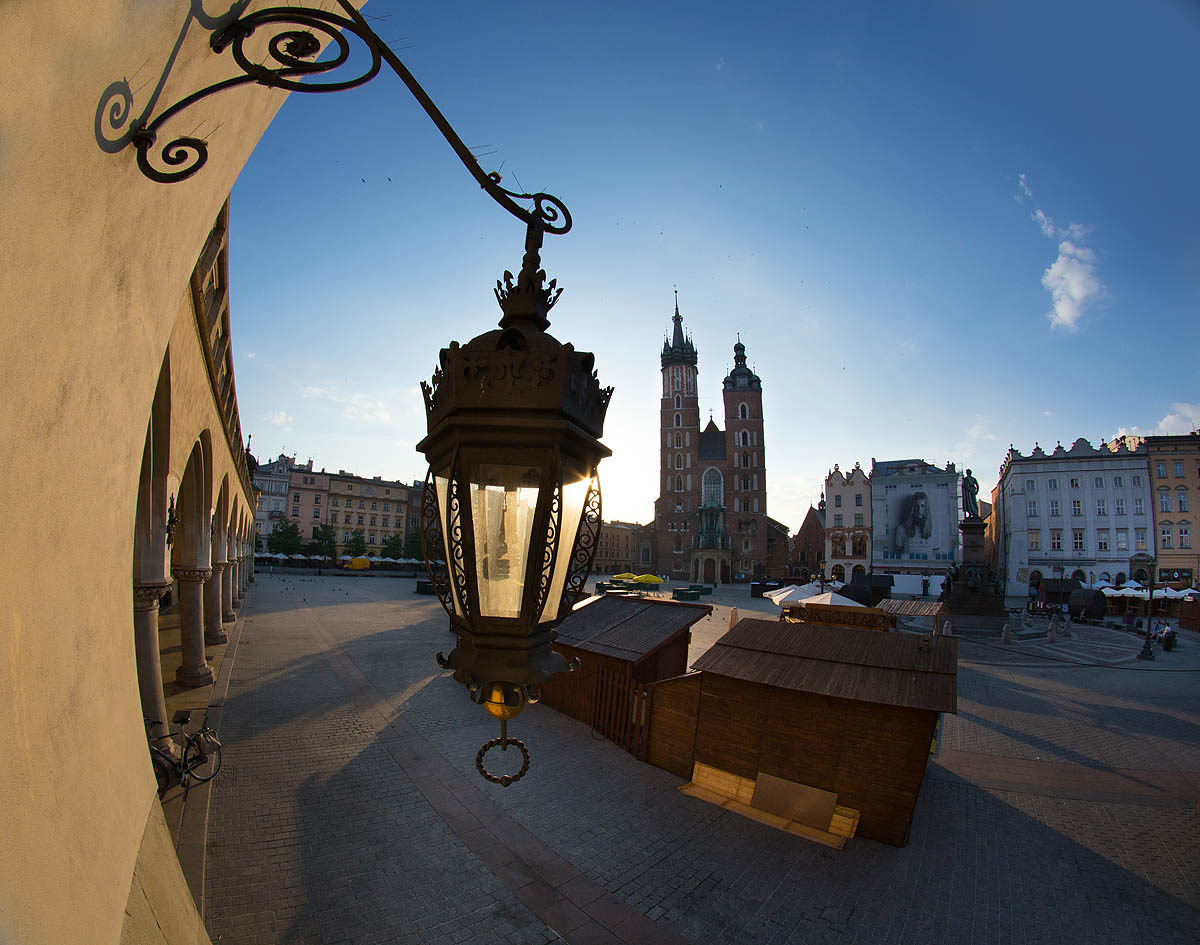 Krak�w Rynek, Fish Eye