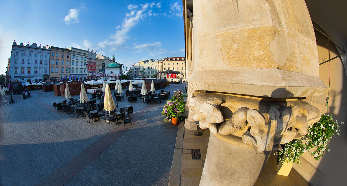 Krak�w Rynek, Fish Eye