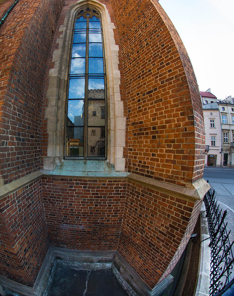 Krak�w, Ko�ci� �w. Franciszka, Fish Eye