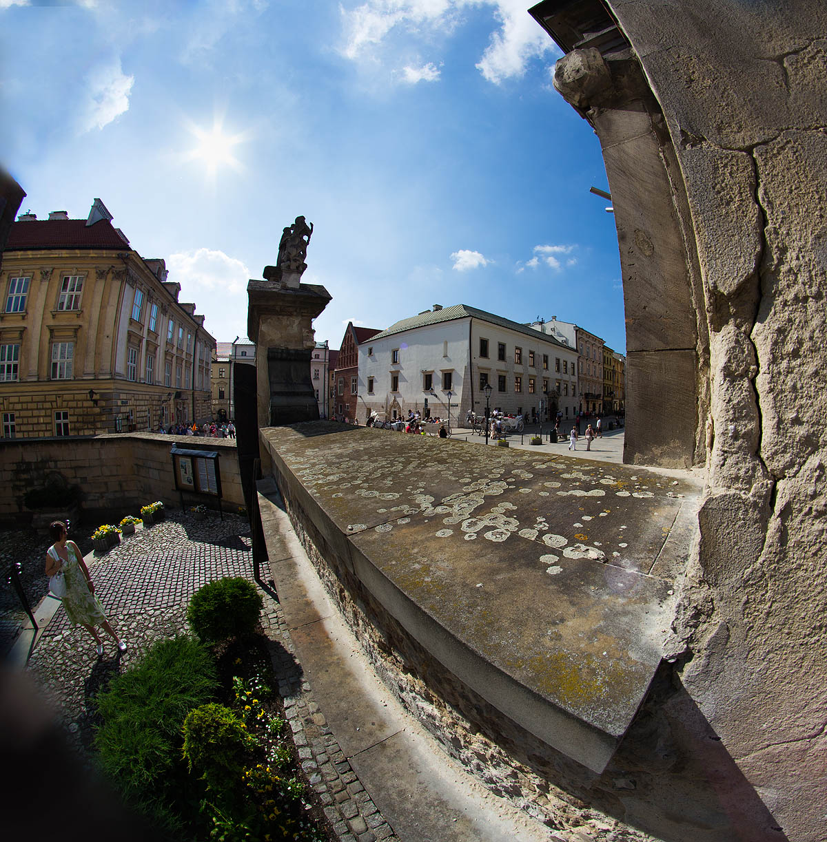 Krak�w, Ko�ci� �w. Andrzeja, Fish Eye