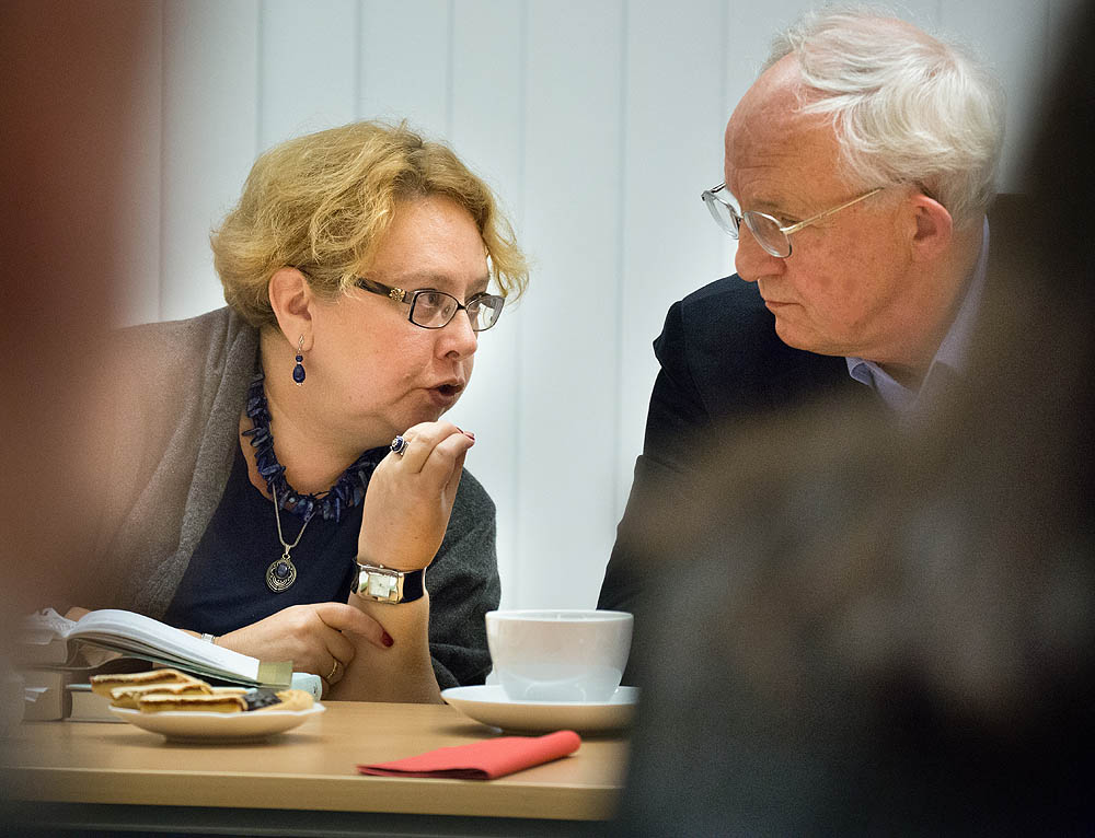 prof. Zofia Zarębianka, prof. Aleksander Fiut