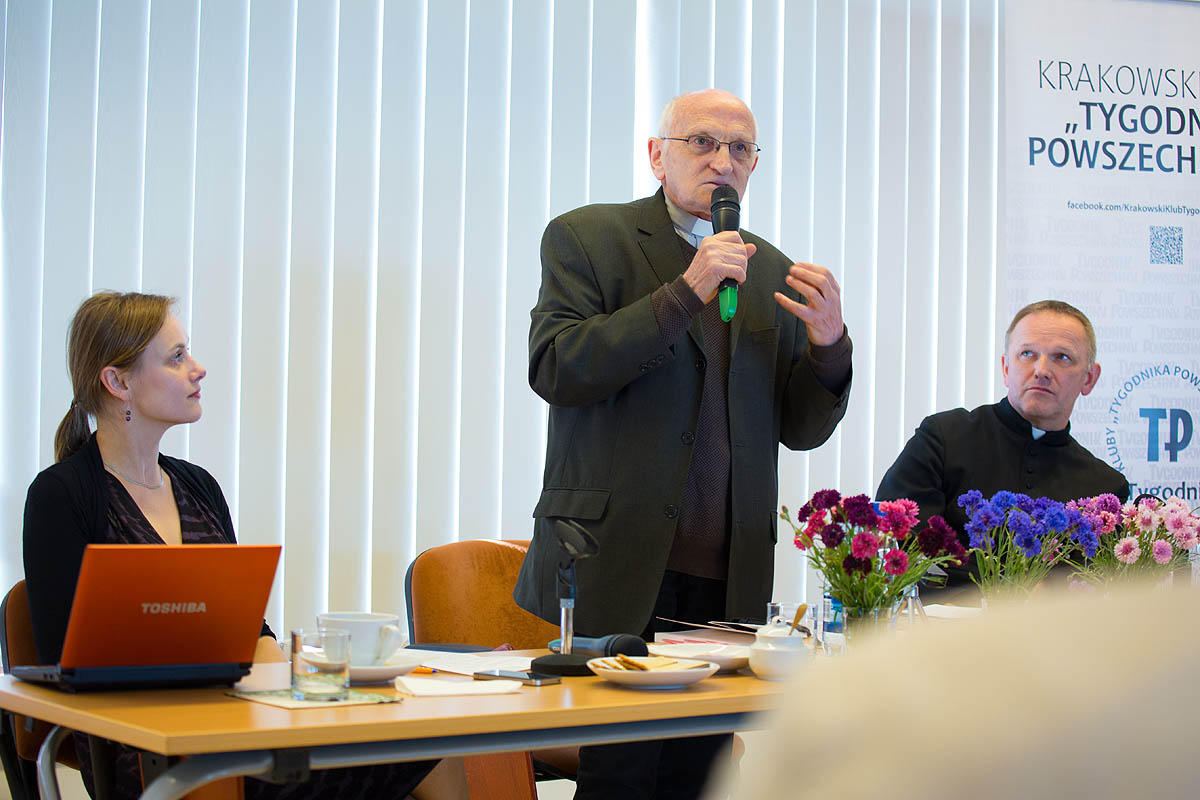 Dominika Koz�owska, o. J�zef Puci�owski, ks. Wojciech Lema�ski