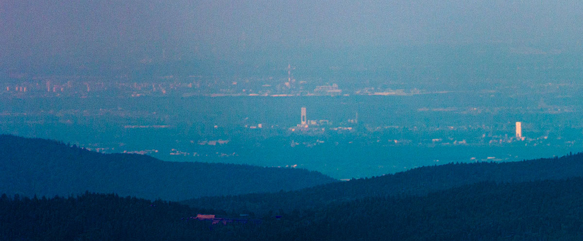 Tychy z Babiej Góry