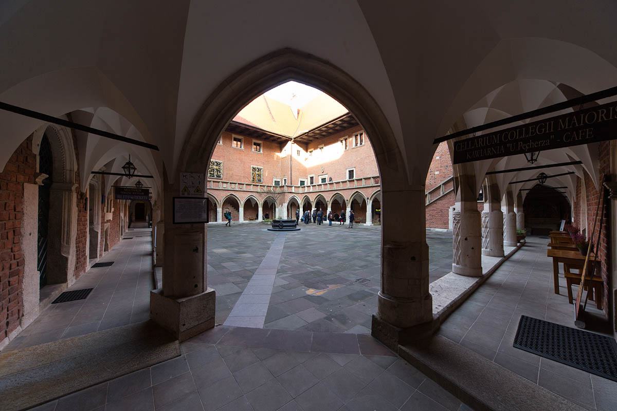 Dziedziniec Collegium Maius