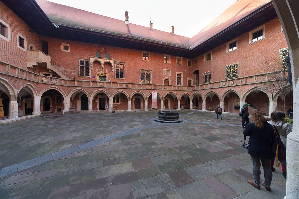 Dziedziniec Collegium Maius
