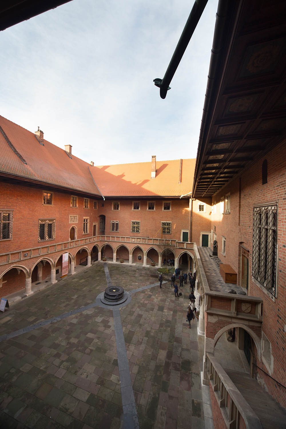 Dziedziniec Collegium Maius