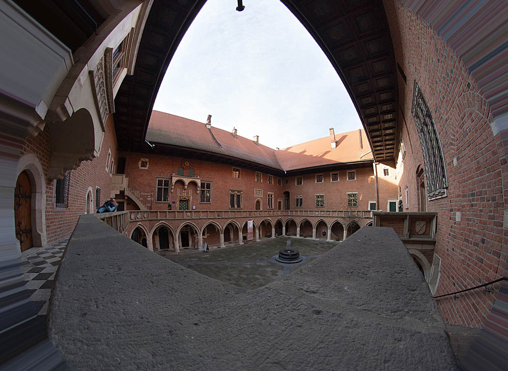 Dziedziniec Collegium Maius