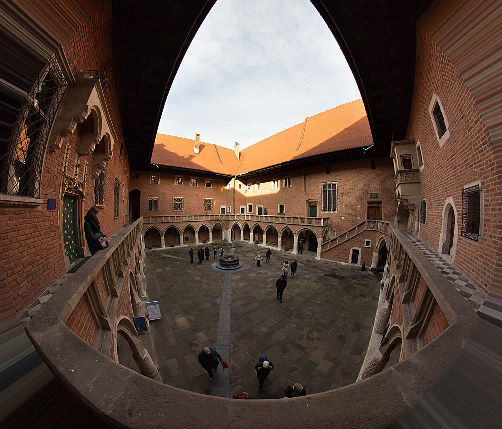 Dziedziniec Collegium Maius