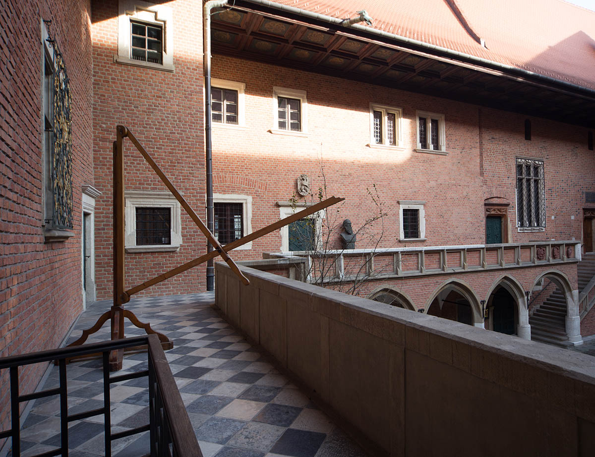 Dziedziniec Collegium Maius