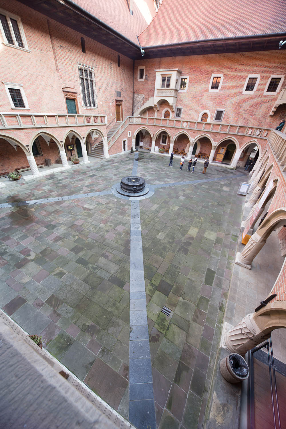Dziedziniec Collegium Maius