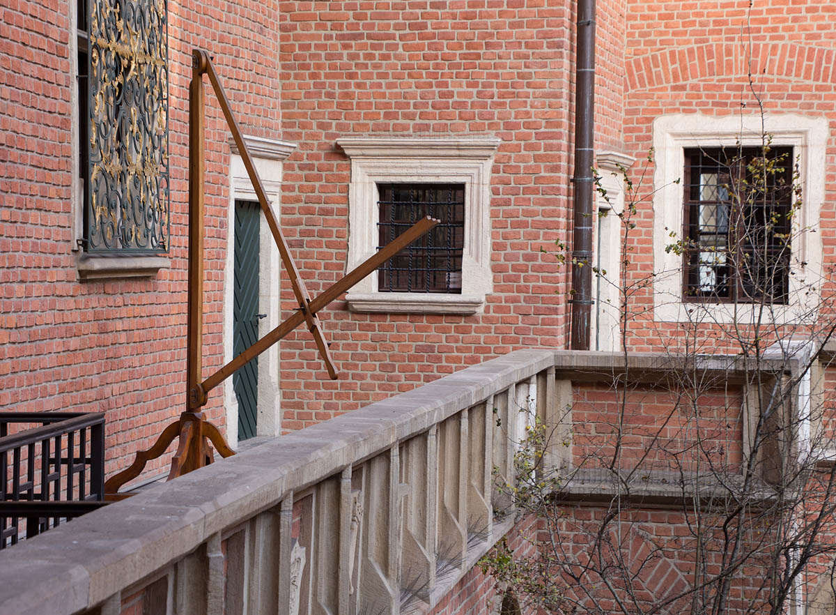 Dziedziniec Collegium Maius