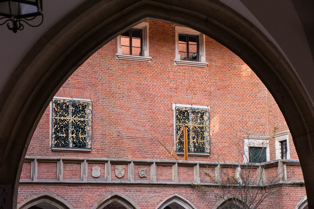 Dziedziniec Collegium Maius