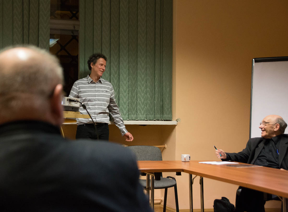 prof. Jerzy Kr�l, ks. prof. Micha� Heller
