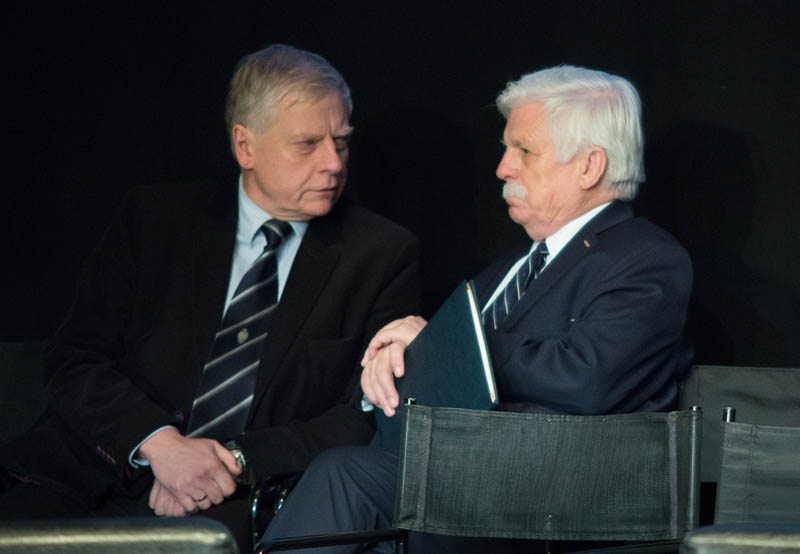 prof. Aleksander Bobko, prof. Franciszek Ziejka