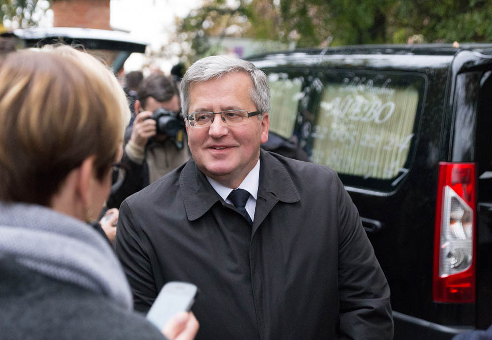 prezydent Bronis�aw Komorowski