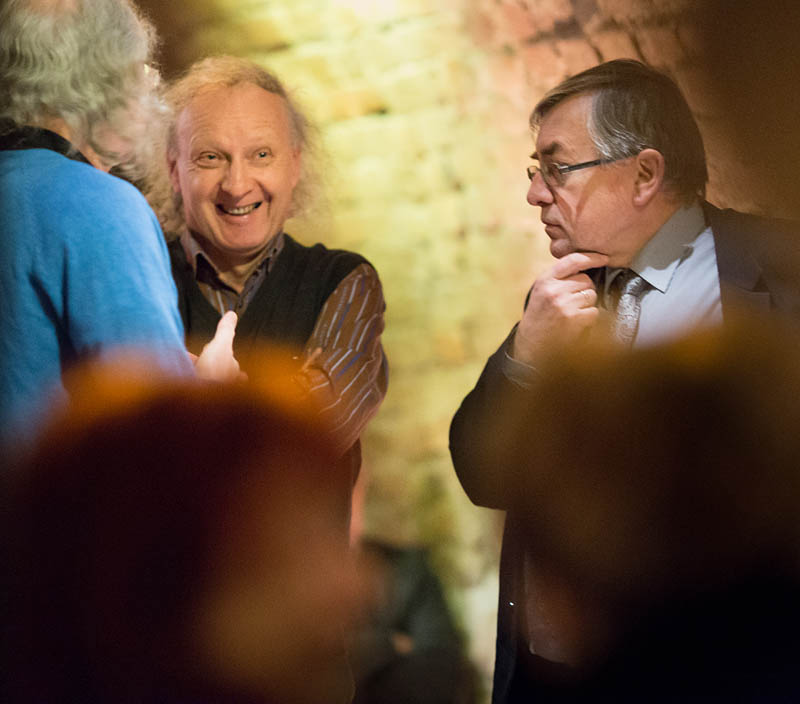 prof. Janusz A. Majcherek, prof. Tadeusz Gadacz