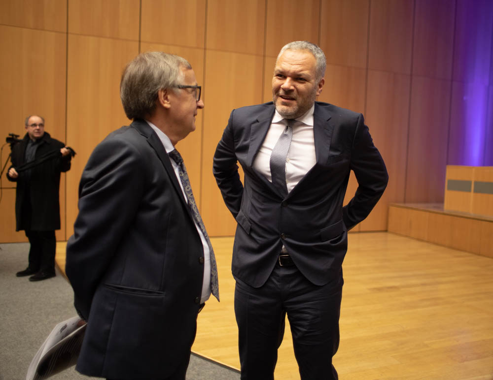 Rektor Wojciech Nowak, prof. Bartosz Bro�ek