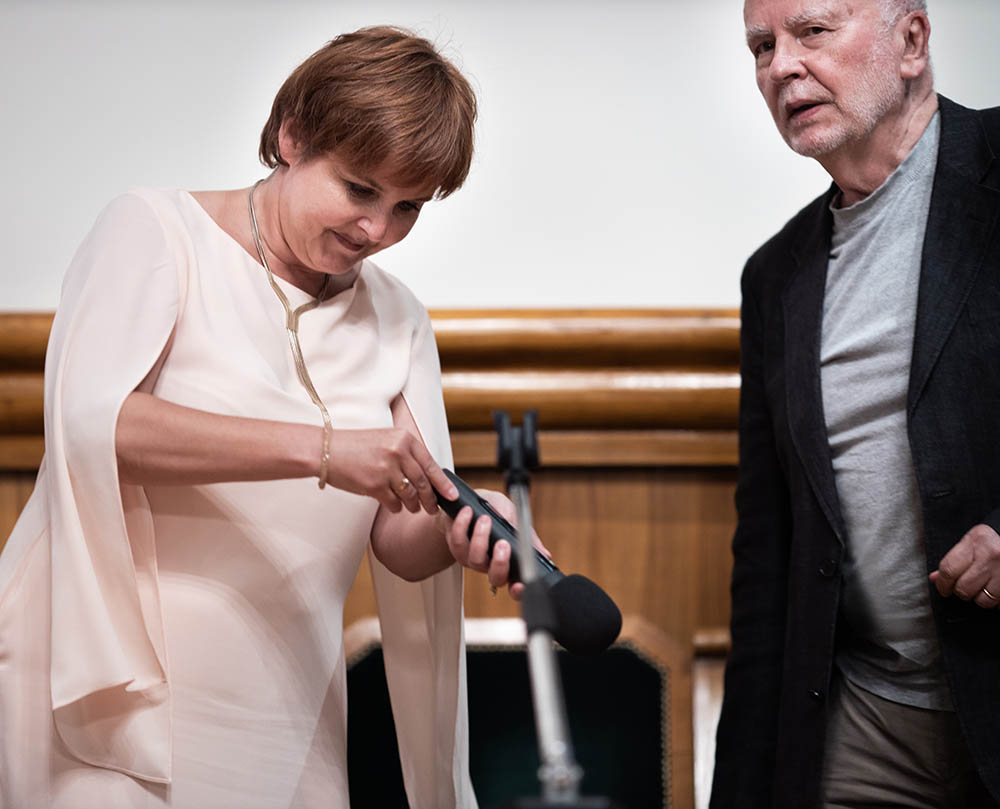 Dominika Dudek, Adam Zagajewski