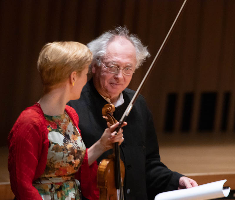 Isabelle Faust, Philippe Herreweghe